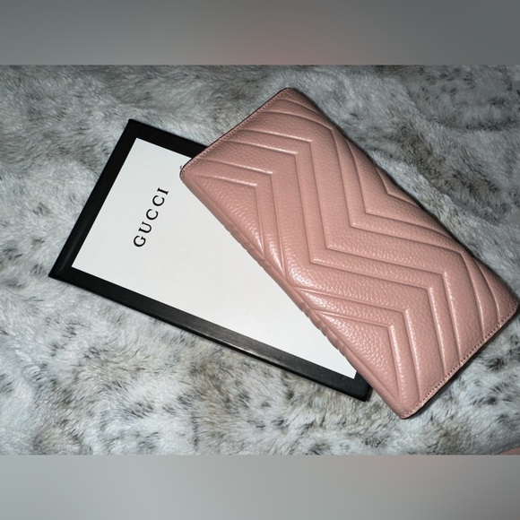 DUSTY ROSE MARMONT WALLET - Picture 3 of 9